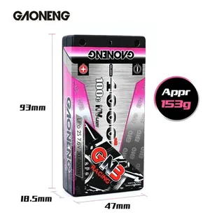 Аккумулятор Li-po Gaoneng GNB 4000MAH 7.6V 2S1P 100C HV 18.5x47x93mm — фото 4