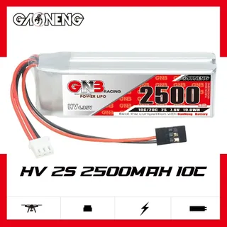 Аккумулятор Li-po Gaoneng GNB 2500mah 2S1P 7.6V HV 10C 17x30x85mm for Transmitters
