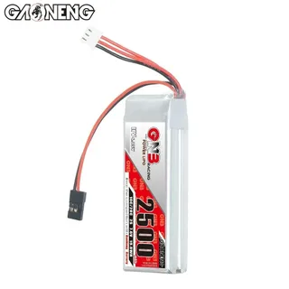 Аккумулятор Li-po Gaoneng GNB 2500mah 2S1P 7.6V HV 10C 17x30x85mm for Transmitters — фото 2