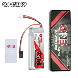 Аккумулятор Li-po Gaoneng GNB 2500mah 2S1P 7.6V HV 10C 17x30x85mm for Transmitters — фото 4