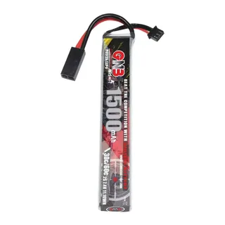 Аккумулятор для страйкбола Li-po Gaoneng GNB 1500MAH 2S1P 7.4V 30C 13x21x128mm Mini Tamiya — фото 2