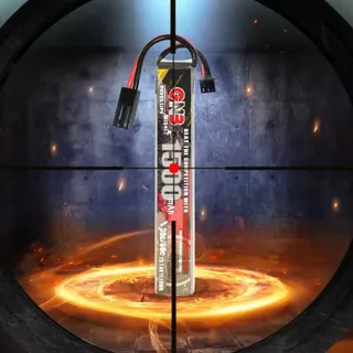 Аккумулятор для страйкбола Li-po Gaoneng GNB 1500MAH 2S1P 7.4V 30C 13x21x128mm Mini Tamiya — фото 5