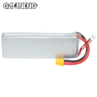 Аккумулятор LiPo GAONENG GNB 5200mAh 2S1P 7.4V 60C 134х44х34mm XT60 — фото 3