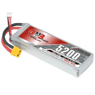 Аккумулятор LiPo GAONENG GNB 5200mAh 2S1P 7.4V 60C 134х44х34mm XT60 — фото 4