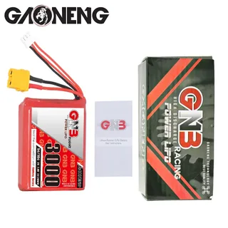 Аккумулятор LiPo GAONENG GNB 3000mAh 2S 7.4V 5C XT60 for Radiomaster TX12 — фото 4