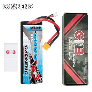 Аккумулятор Li-po Gaoneng GNB 5200MAH 7.4V 2S1P 90C 25.1x47x139mm XT60 — фото 6