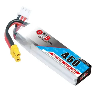 Аккумулятор Li-po Gaoneng GNB 450mah 2S1P 7.4V 80C 14x18x63mm XT30 — фото 3