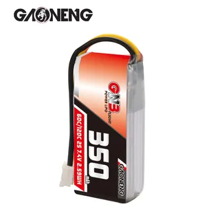 Аккумулятор Li-po GAONENG GNB 350mAh 2S1P 7.4V 60C LiPo Battery PH2.0 3Pin Connector — фото 3