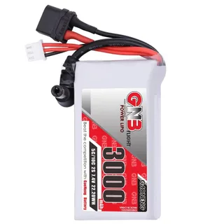 Аккумулятор Li-po Gaoneng GNB 3000mah 2S1P 7.4V for 5C 21x38x73mm для fat shark HDO & DJI goggles XT60 и DC5.5 — фото 3