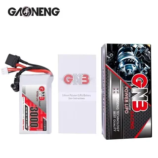 Аккумулятор Li-po Gaoneng GNB 3000mah 2S1P 7.4V for 5C 21x38x73mm для fat shark HDO & DJI goggles XT60 и DC5.5 — фото 5