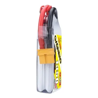 Аккумулятор Li-po Gaoneng GNB 1350mah 2S1P 7.4V 100C 16x34x70mm — фото 3
