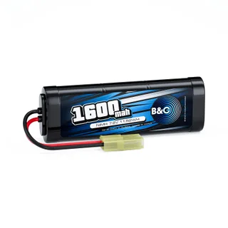 Аккумулятор NiMH B&C 6-Cells 1600 MAH 7.2V , Mini Tamiya