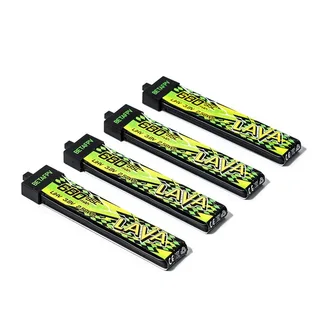 Аккумуляторы Li-po BetaFPV LAVA II 680mAh 1S 3.8V HV 95C BT2.0 (Набор 4 штуки) — фото 2