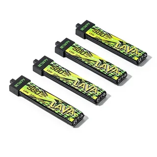 Аккумуляторы Li-po BetaFPV LAVA II 580mAh 1S 3.8V HV 95C BT2.0 (Набор 4 штуки) — фото 2