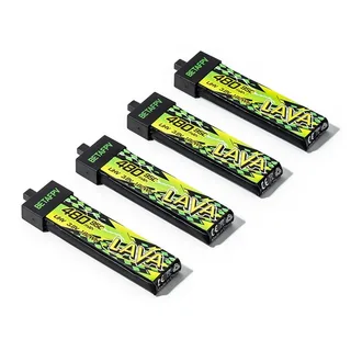 Аккумуляторы Li-po BetaFPV LAVA II 480mAh 1S 3.8V HV 95C BT2.0 (Набор 4 штуки) — фото 2