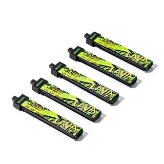 Аккумуляторы Li-po BetaFPV LAVA II 320mAh 1S 3.8V HV 95C BT2.0 (Набор 5 штук) — фото 2