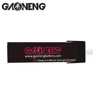 Аккумулятор Li-po Gaoneng GNB 550mah 1S1P 3.8V HV 100C 6x18x65mm PLASTIC HEAD — фото 5