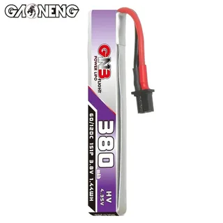 Аккумулятор Li-po Gaoneng GNB 380mah 1S1P 3.8V HV 60C 6.5x11x61mm — фото 2