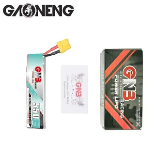 Аккумулятор Li-po Gaoneng GNB 550mah 1S1P 3.7V 90C XT30 6x18x66mm — фото 4