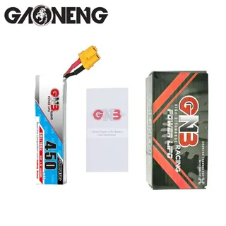 Аккумулятор Li-po Gaoneng GNB 450mah 1S1P 3.7V 80C 6x17x59mm — фото 4