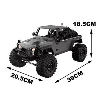 Радиоуправляемый краулер MJX Hyper Go H12Y 1:12, бесколлекторный, 4WD RTR, чёрный — фото 2
