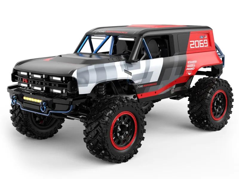 Радиоуправляемый краулер MJX Hyper Go H12P Ford Bronco R 1:12, бесколлекторный, 4WD RTR