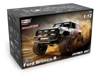 Радиоуправляемый краулер MJX Hyper Go H12P Ford Bronco R 1:12, бесколлекторный, 4WD RTR — фото 10
