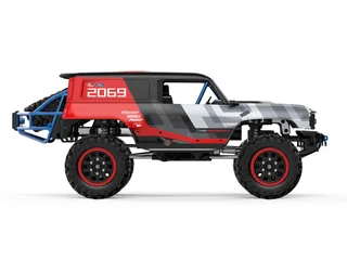 Радиоуправляемый краулер MJX Hyper Go H12P Ford Bronco R 1:12, бесколлекторный, 4WD RTR — фото 2