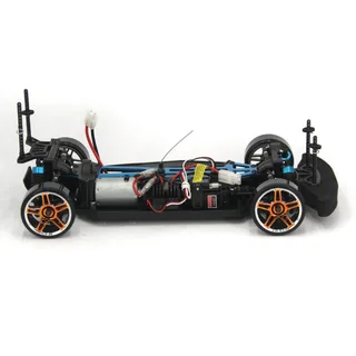 Радиоуправляемый автомобиль для дрифта HSP Flying Fish 1 LED фары 4WD 1:10 2.4G — фото 4