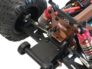 Радиоуправляемый монстр Remo Hobby Brushless (красный) 4WD 2.4G 1/14 RTR — фото 13