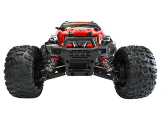 Радиоуправляемый монстр Remo Hobby Brushless (красный) 4WD 2.4G 1/14 RTR — фото 2