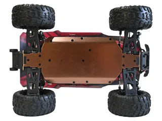 Радиоуправляемый монстр Remo Hobby Brushless (красный) 4WD 2.4G 1/14 RTR — фото 8