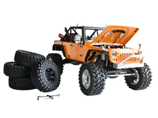 Радиоуправляемый краулер MJX Hyper Go H12Y+ (желтый) FOC Brushless 4WD 2.4G LED 1/12 RTR — фото 12