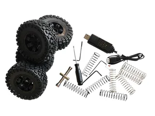 Радиоуправляемый краулер MJX Hyper Go H12Y+ (желтый) FOC Brushless 4WD 2.4G LED 1/12 RTR — фото 14