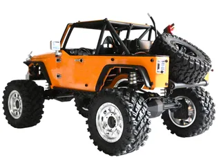 Радиоуправляемый краулер MJX Hyper Go H12Y+ (желтый) FOC Brushless 4WD 2.4G LED 1/12 RTR — фото 3