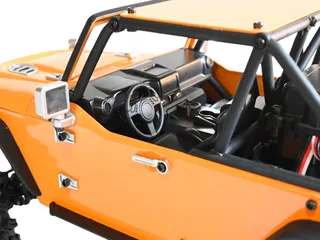 Радиоуправляемый краулер MJX Hyper Go H12Y+ (желтый) FOC Brushless 4WD 2.4G LED 1/12 RTR — фото 9