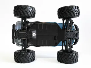 Радиоуправляемый монстр RCM Recon MT (синий) 4WD 2.4G 1/20 RTR — фото 10