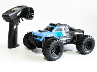 Радиоуправляемый монстр RCM Recon MT (синий) 4WD 2.4G 1/20 RTR — фото 14
