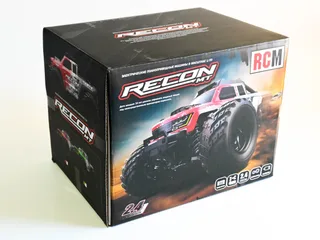 Радиоуправляемый монстр RCM Recon MT (синий) 4WD 2.4G 1/20 RTR — фото 17