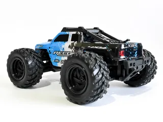 Радиоуправляемый монстр RCM Recon MT (синий) 4WD 2.4G 1/20 RTR — фото 3