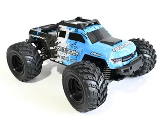 Радиоуправляемый монстр RCM Recon MT (синий) 4WD 2.4G 1/20 RTR — фото 7
