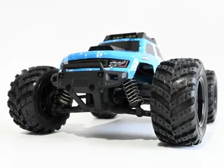 Радиоуправляемый монстр RCM Recon MT (синий) 4WD 2.4G 1/20 RTR — фото 9