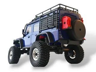 Радиоуправляемый краулер Remo Hobby OFF-ROAD (синий) 4WD 2.4G 1/18 RTR — фото 12