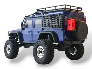 Радиоуправляемый краулер Remo Hobby OFF-ROAD (синий) 4WD 2.4G 1/18 RTR — фото 2
