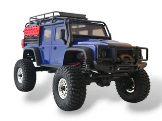 Радиоуправляемый краулер Remo Hobby OFF-ROAD (синий) 4WD 2.4G 1/18 RTR — фото 6