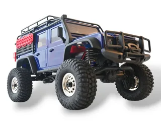 Радиоуправляемый краулер Remo Hobby OFF-ROAD (синий) 4WD 2.4G 1/18 RTR — фото 7