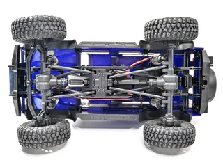 Радиоуправляемый краулер Remo Hobby OFF-ROAD (синий) 4WD 2.4G 1/18 RTR — фото 8