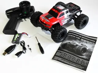Радиоуправляемый монстр RCM Recon MT (красный) 4WD 2.4G 1/20 RTR — фото 15