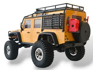 Радиоуправляемый краулер Remo Hobby OFF-ROAD (желтый) 4WD 2.4G 1/18 RTR — фото 11
