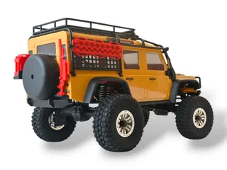 Радиоуправляемый краулер Remo Hobby OFF-ROAD (желтый) 4WD 2.4G 1/18 RTR — фото 4